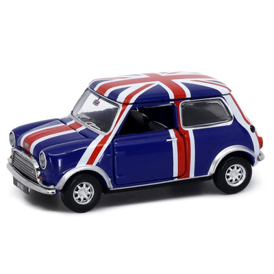 TINY Mini Cooper Union Jack 154 (RHD) 1:50 Scale – Official Licensed Diecast with Acrylic Case