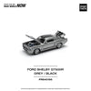 Pop Race PR64-312: Shelby Mustang GT500 1:64 Scale Diecast Model (Silver)