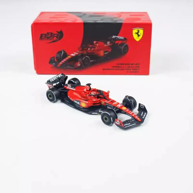BBR Ferrari SF-23 Formula 1 Grand Prix de Monaco 2023 C. Sainz #55 1:43 Scale Diecast Model
