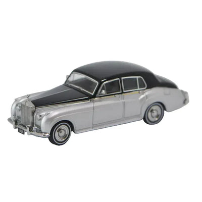 GFCC Rolls Royce Silver Cloud 1955 Silver & Black 1:64 Scale Diecast Model