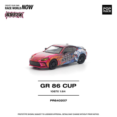 GR86 Cup 1087X 1:64 Scale Diecast Collectible