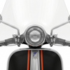 TINY Scooter with Sidecar (SF Express) 1:35 Scale – Official Licensed Diecast with Acrylic Case