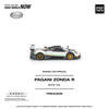 POPRACE Pagani Zonda R White 1:64 Scale Diecast Model (Pre-Order)