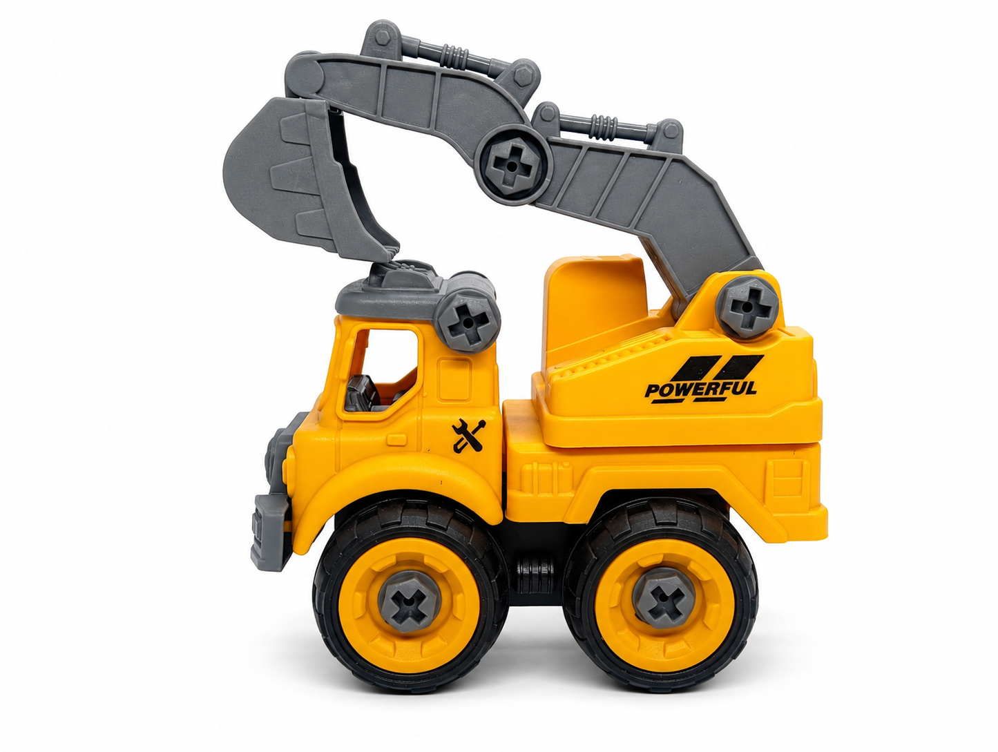 FC25 DIY Puzzle Children Truck Toy Set – Pack of 4