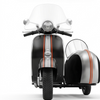 TINY Scooter with Sidecar (SF Express) 1:35 Scale – Official Licensed Diecast with Acrylic Case