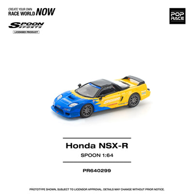 POPRACE Honda NSX-R Spoon 1:64 Scale Diecast Model (Pre-Order)