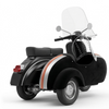 TINY Scooter with Sidecar (SF Express) 1:35 Scale – Official Licensed Diecast with Acrylic Case