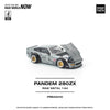 POPRACE Pandem Nissan 280ZX Raw Metal 1:64 Scale Diecast Model (Pre-Order)