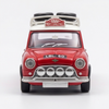 TINY Mini Cooper MK1 Rally #177 1:50 Scale (Red) – Official Licensed Diecast with Acrylic Case