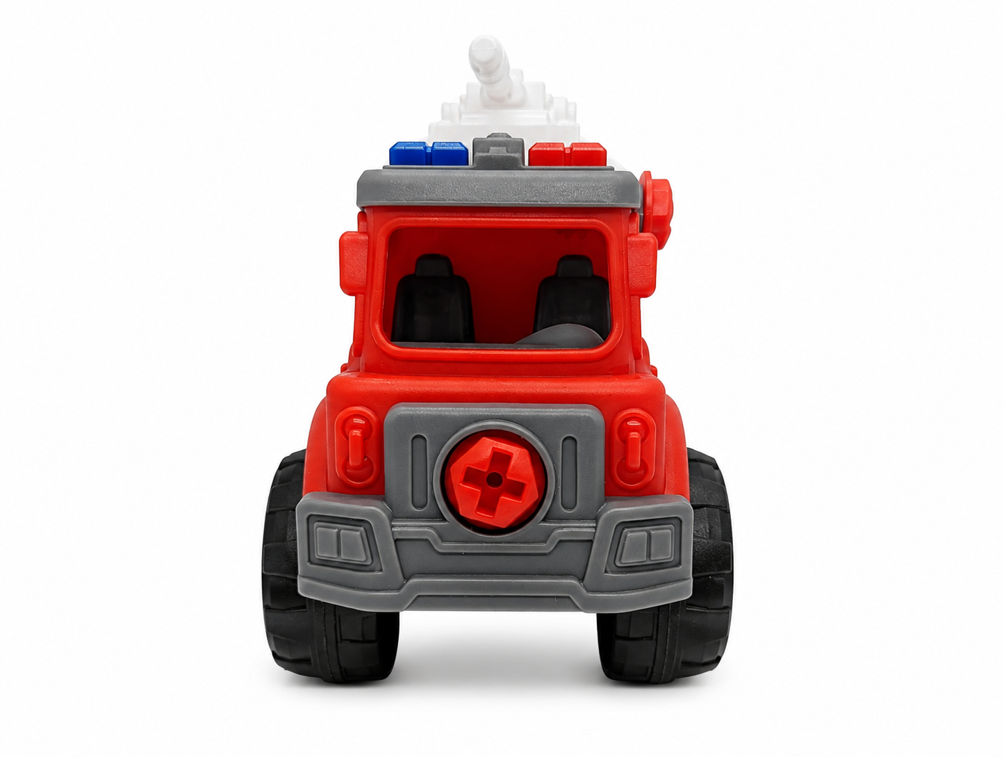 FC26 DIY Puzzle Fire Truck Toy Set – Pack of 4