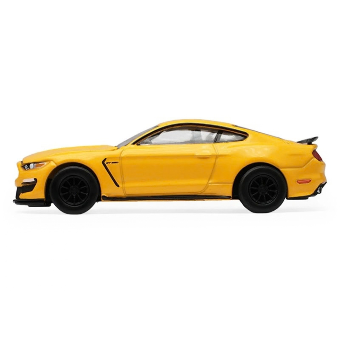 The Mustang Stampede Series 2 - 2017 Ford Mustang Shelby GT350 - Triple Yellow Tri-Coat, 1:64 Scale by GreenLight - 1:64 scale, view 3