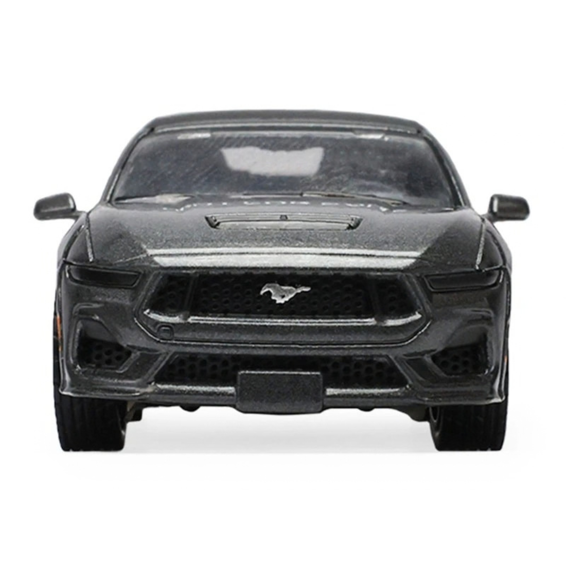 The Mustang Stampede Series 2 - 2024 Ford Mustang1 GT 5.0 Convertible, 1:64 Scale (Dark Matter Gray) by GreenLight - 1:64 scale, view 4