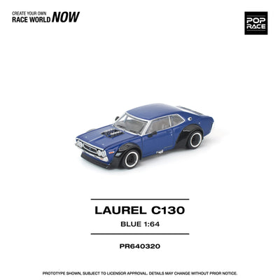 *PRE-ORDER* Laurel C 130, 1:64 Scale (Blue) - Pop Race