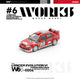 *PRE-ORDER* Mitsubishi Lancer Evolution Vi Tommi Makinen 2001 WRC Catalunya, 1:64 Scale - Works Model