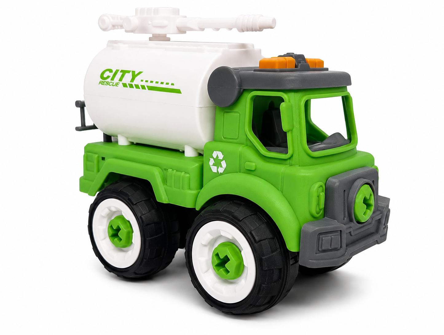 FC27 DIY Puzzle Rescue Vehicle Toy Set – Pack of 4