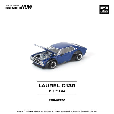 *PRE-ORDER* Laurel C 130, 1:64 Scale (Blue) - Pop Race