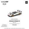 POPRACE Pagani Zonda R White 1:64 Scale Diecast Model (Pre-Order)