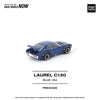POPRACE Nissan Laurel C130 Blue 1:64 Scale Diecast Model (Pre-Order)