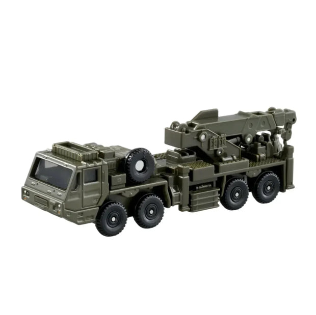 Takara Tomy Tomica Long No.141 JGSDF Heavy Wheeled Recovery Vehicle 1:89 Scale (Military Green)