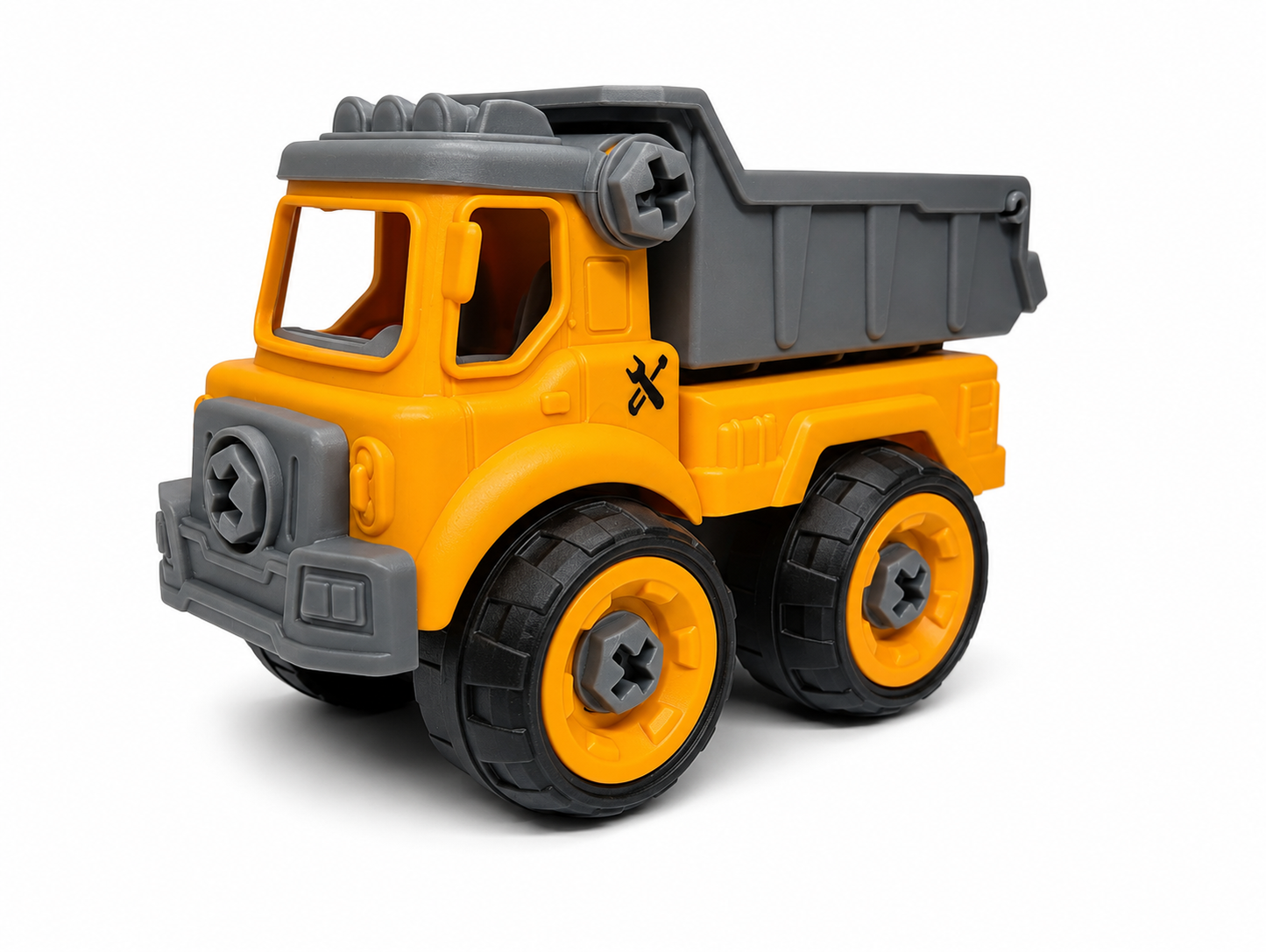 FC25 DIY Puzzle Children Truck Toy Set – Pack of 4