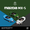 PRE-ORDER Time Micro Mazda MX-5 Green Figure Edition 1:64 Scale Diecast Model