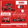 PRE-ORDER Time Micro CC Mazda MX-5 Red & White Cola Doll Version 1:64 Scale Diecast Model