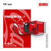 Time Micro CC Mazda RX-7 Red Cola Doll Edition 1:64 Scale Diecast Model