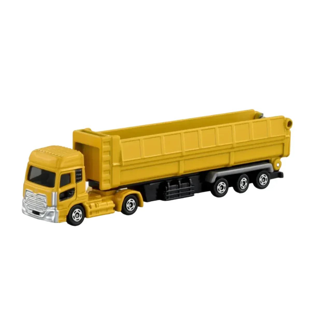 Takara Tomy Tomica Long No.147 UD Truck Quon Trailer Dump 1:89 Scale (Yellow)