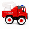 FC26 DIY Puzzle Fire Truck Toy Set – Pack of 4