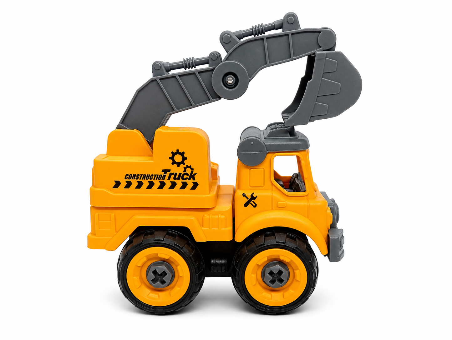 FC25 DIY Puzzle Children Truck Toy Set – Pack of 4