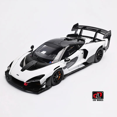 LCD McLaren Senna GTR White 1:18 Scale Diecast Model