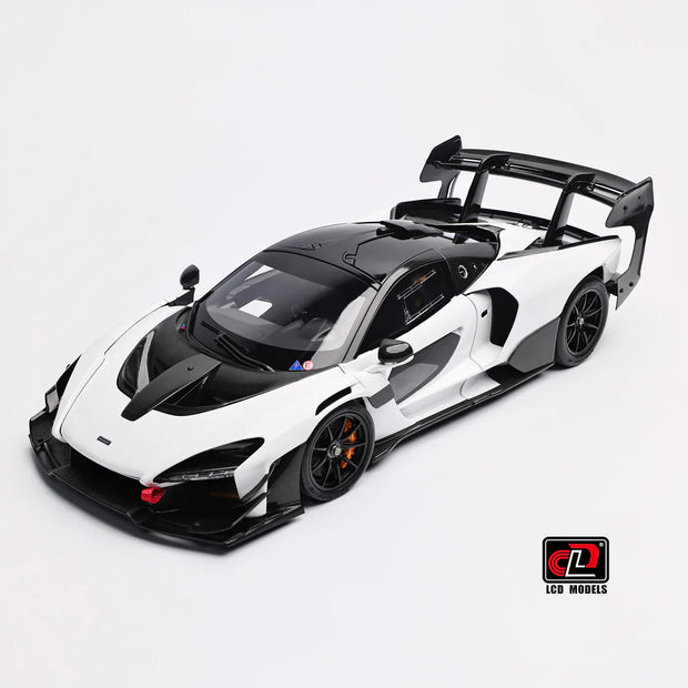 LCD McLaren Senna GTR White 1:18 Scale Diecast Model