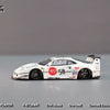 LBWK Ferrari F40 #58, (Limited to 499) 1:64 Scale (White)