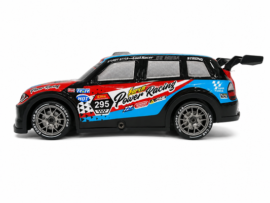 FC07 1:22 Scale Remote Control 4WD Drift Car with Lights & Spray Effect – Red