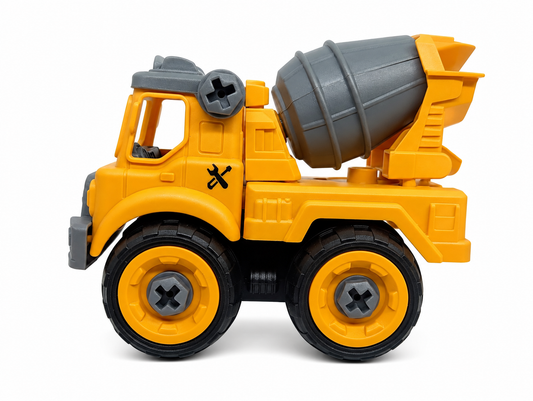 FC25 DIY Puzzle Children Truck Toy Set – Pack of 4