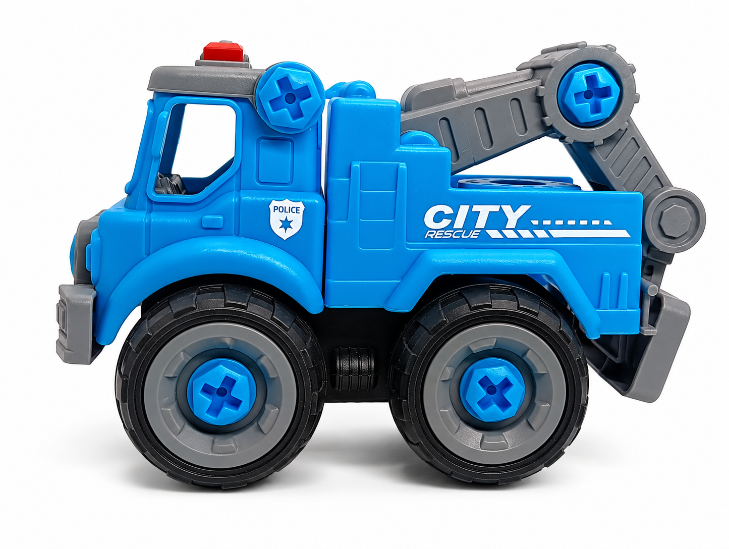 FC27 DIY Puzzle Rescue Vehicle Toy Set – Pack of 4