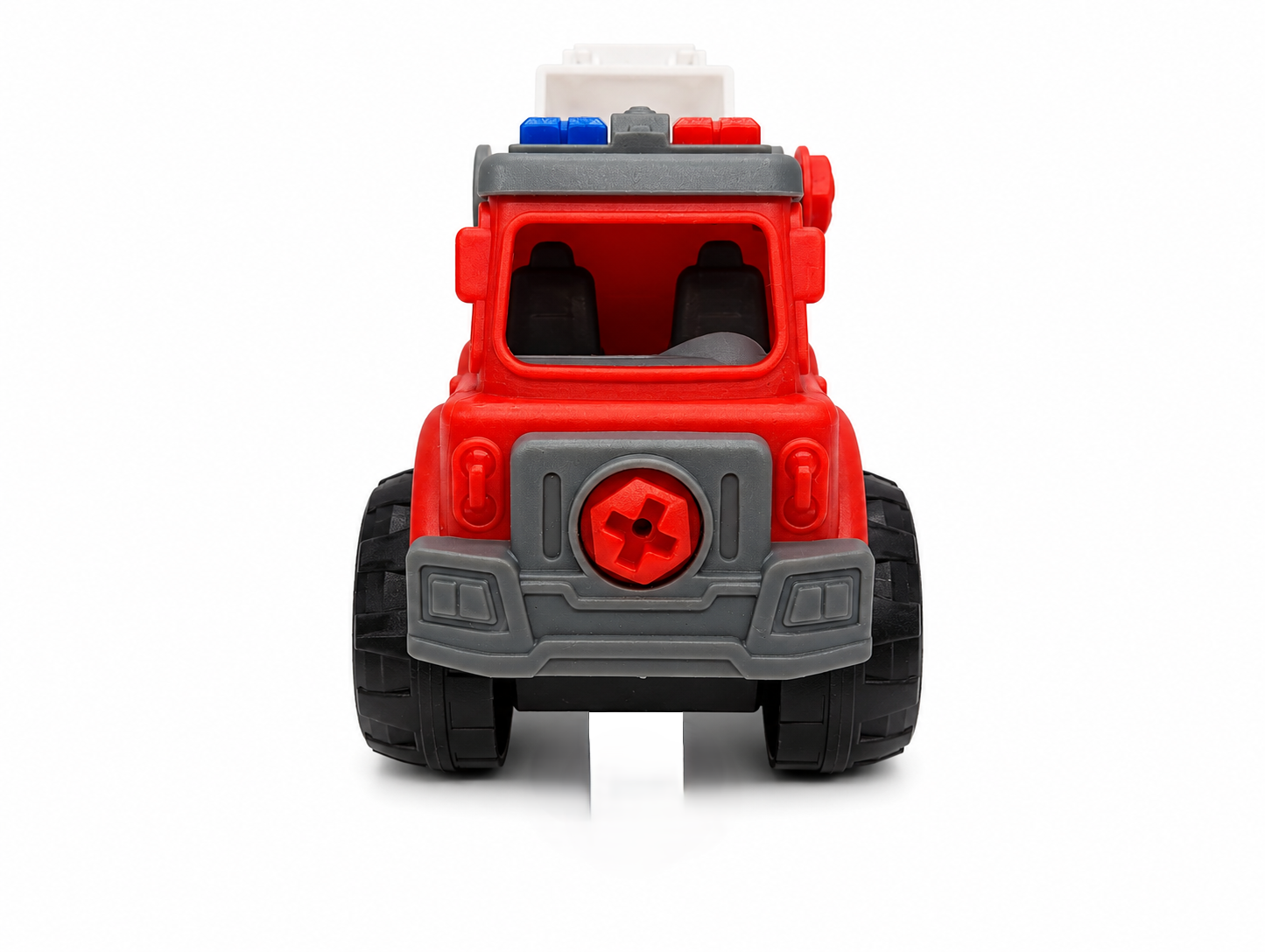 FC26 DIY Puzzle Fire Truck Toy Set – Pack of 4