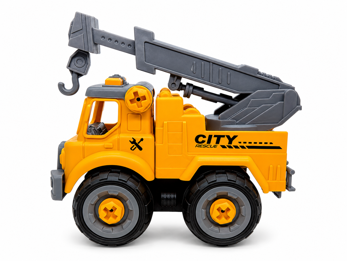 FC25 DIY Puzzle Children Truck Toy Set – Pack of 4