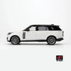 LCD Land Rover Range Rover SV Serenity 2022 White with Black Roof 1:18 Scale Diecast Model