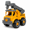 FC25 DIY Puzzle Children Truck Toy Set – Pack of 4