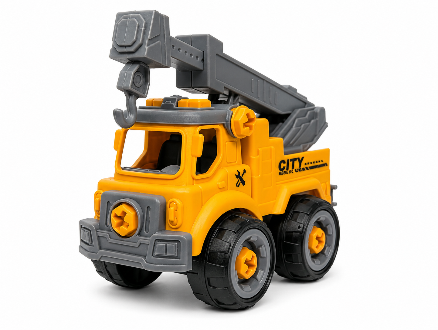 FC27 DIY Puzzle Rescue Vehicle Toy Set – Pack of 4