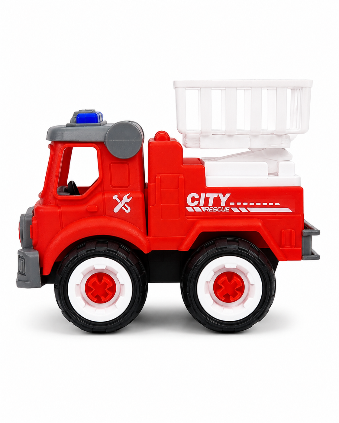 FC27 DIY Puzzle Rescue Vehicle Toy Set – Pack of 4