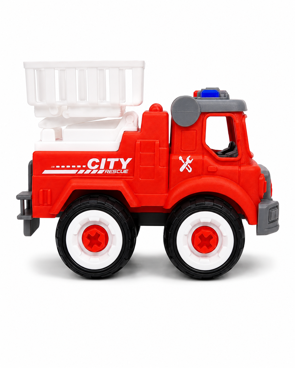 FC27 DIY Puzzle Rescue Vehicle Toy Set – Pack of 4