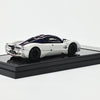 Pagani Utopia Coupe, 1:64 Scale (White with Blue Carbon)