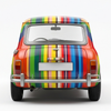 TINY Art Car Coloured Stripes 1:50 Scale Multicolor (HYP00004) – Official Licensed Diecast with Acrylic Case