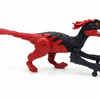 TC02 RC Fire Steel Dinosaur Toy – Red/Black