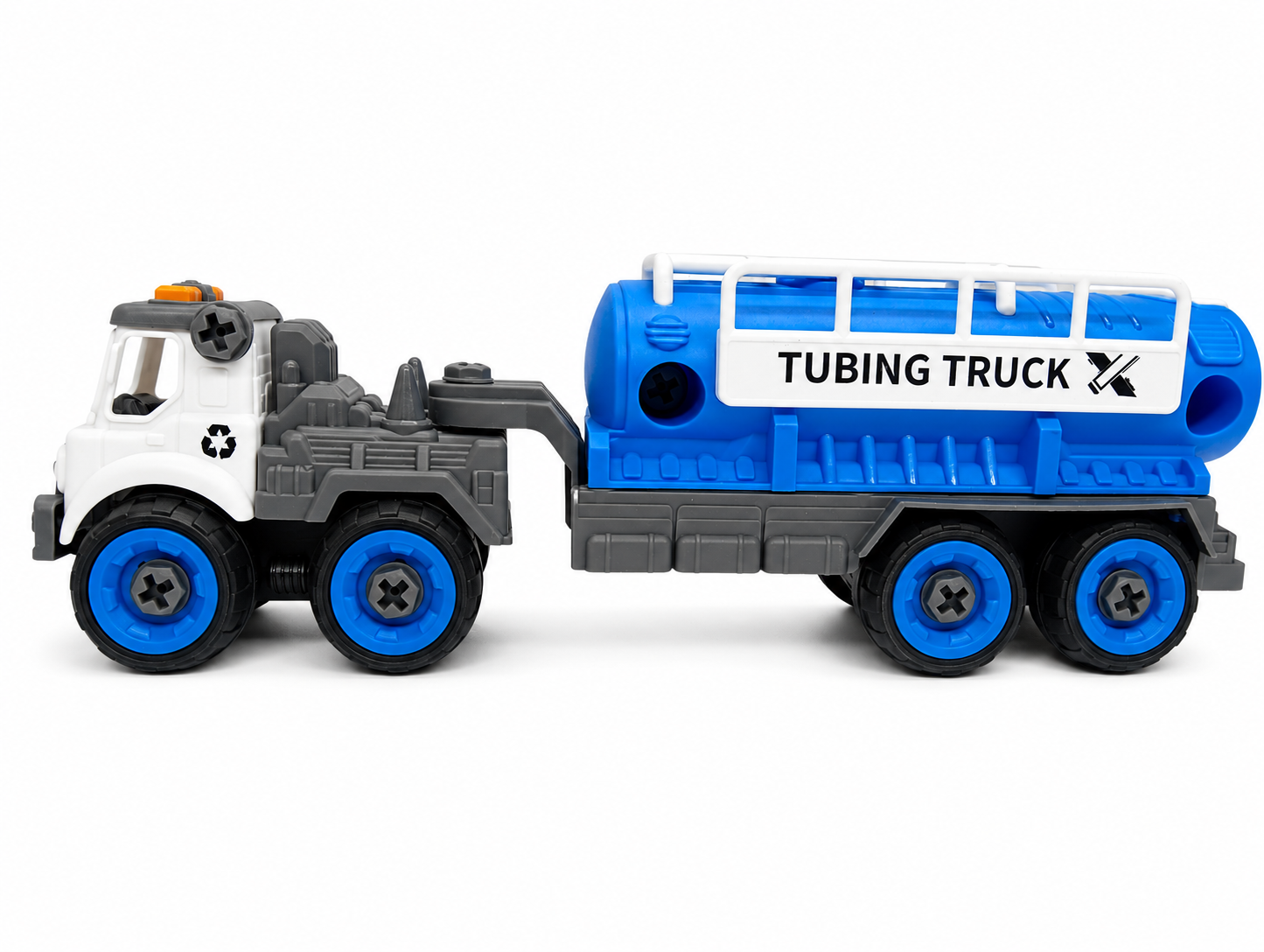 FC21 DIY Puzzle Assemble City Trailer Toy