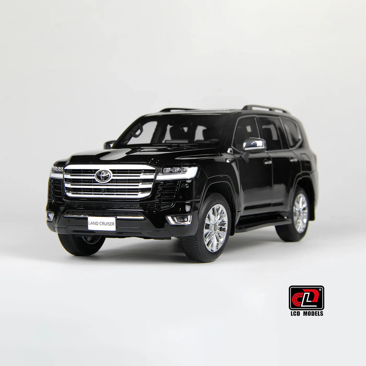 LCD Toyota Land Cruiser 300 ZX Black 1:18 Scale Diecast Model