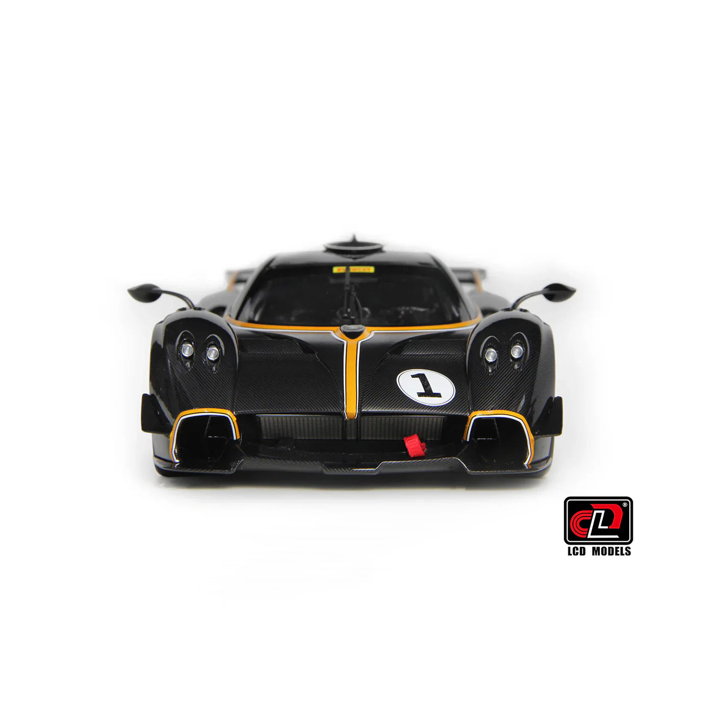 LCD Pagani Huayra R Carbon Black 1:18 Scale Diecast Model