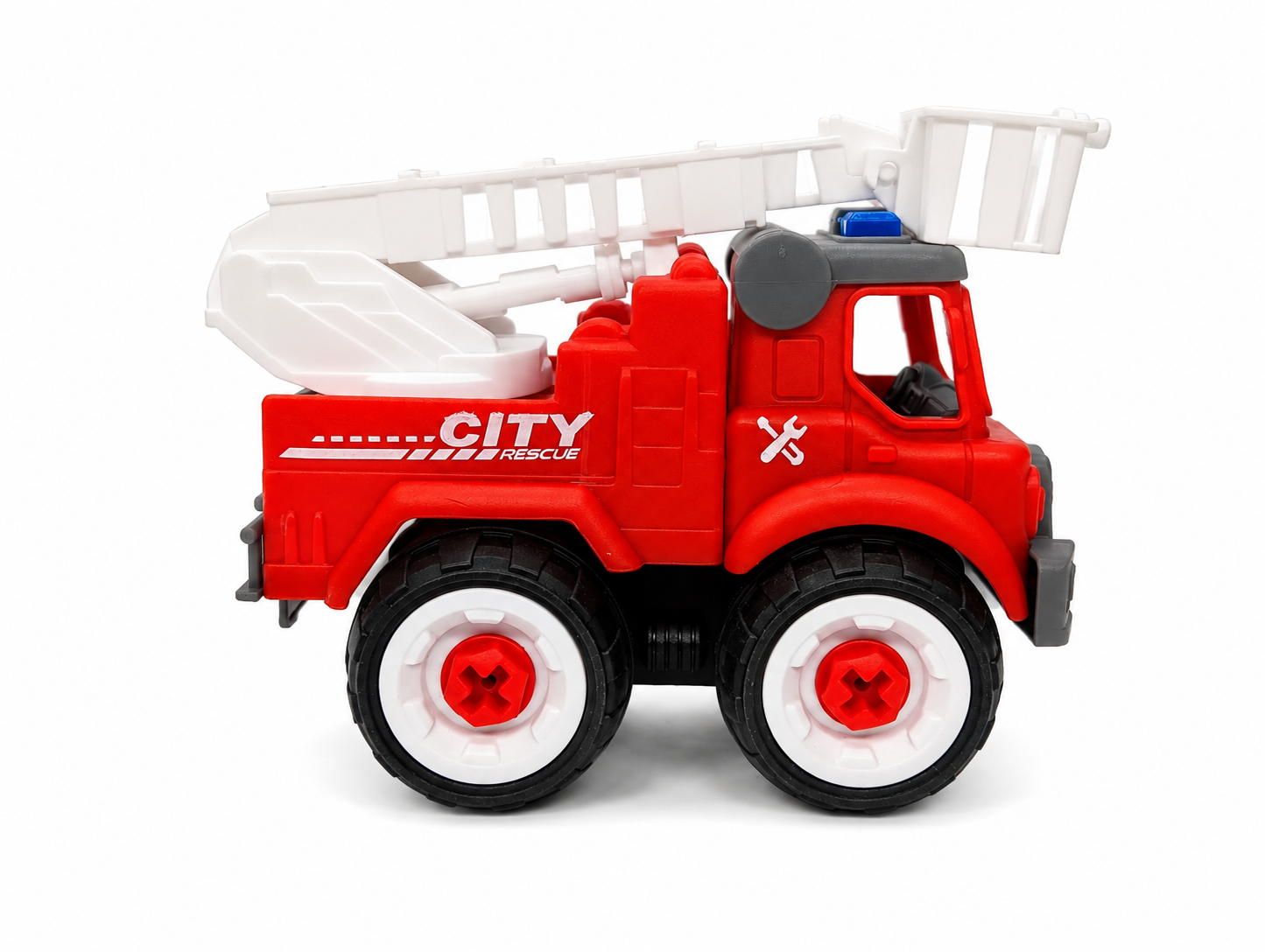 FC26 DIY Puzzle Fire Truck Toy Set – Pack of 4